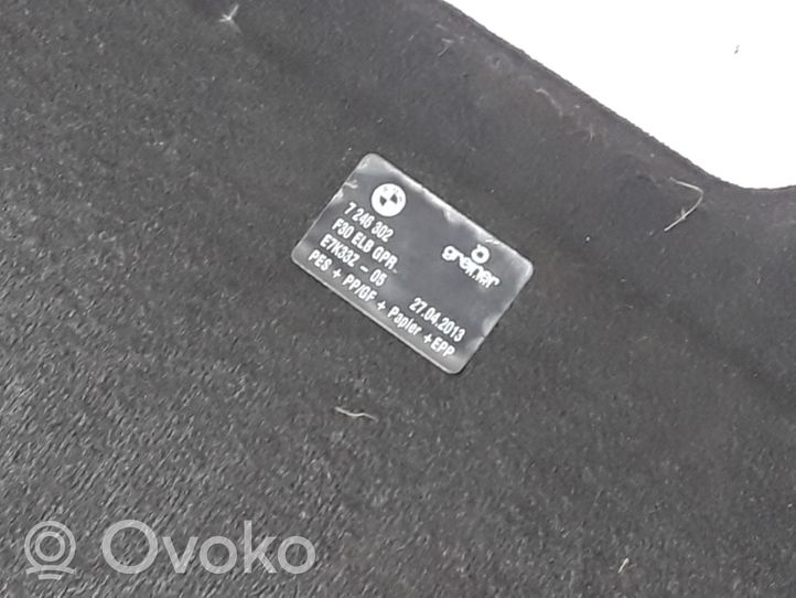 BMW 3 F30 F35 F31 Wykładzina podłogowa bagażnika 7246302