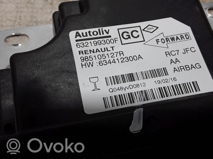 Renault Espace V (RFC) Sterownik / Moduł Airbag 985105127R