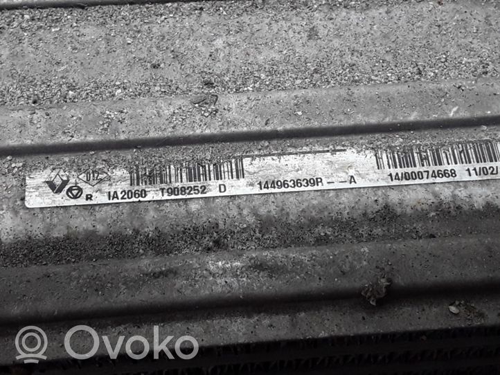 Renault Megane III Chłodnica powietrza doładowującego / Intercooler 144963639R