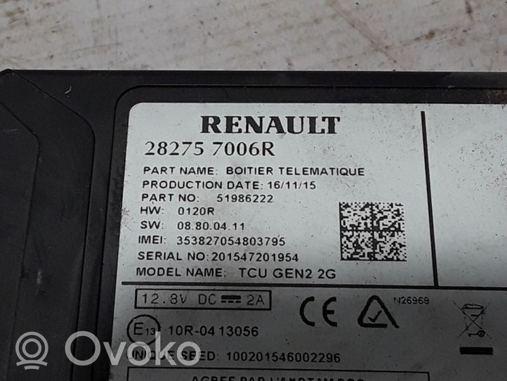 Renault Kangoo II Unité / module navigation GPS 282757006R
