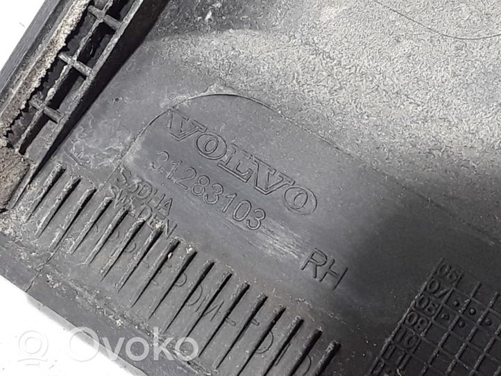 Volvo XC70 Listón embellecedor de la puerta delantera (moldura) 31283103