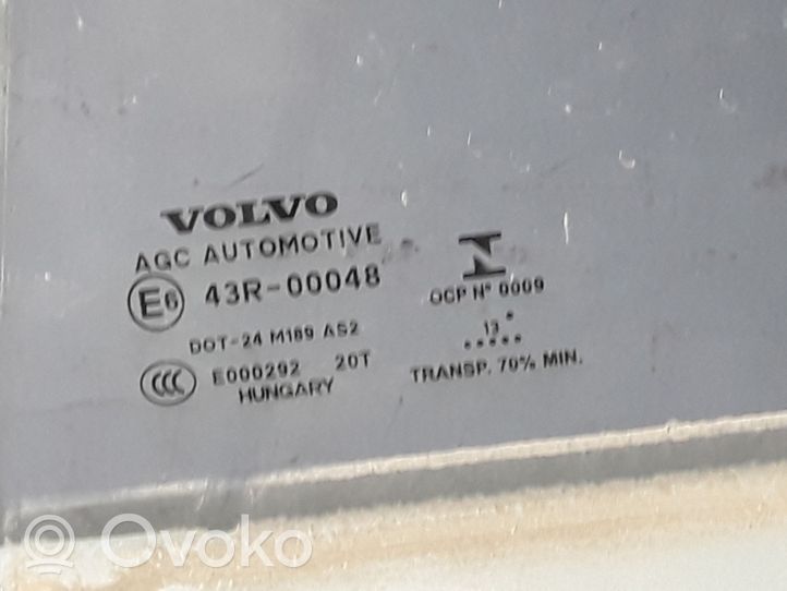 Volvo V40 Vitre de fenêtre porte arrière 31386766