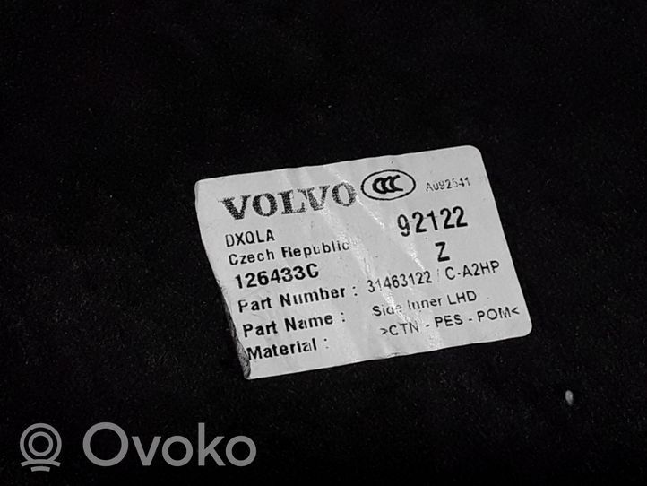 Volvo V60 Isolamento acustico del firewall 31463122