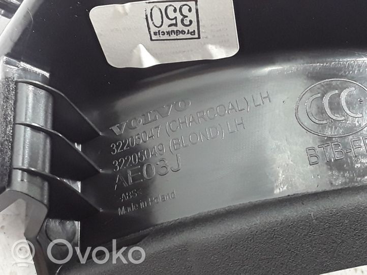 Volvo V60 Rivestimento laterale del portellone posteriore/bagagliaio 32205047
