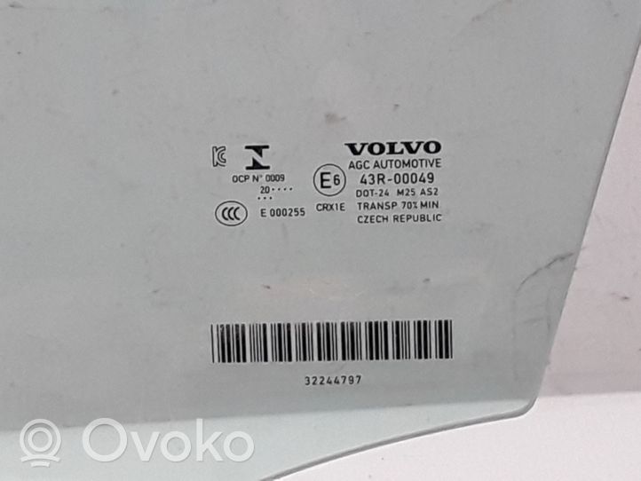 Volvo XC40 Szyba drzwi przednich 32244797