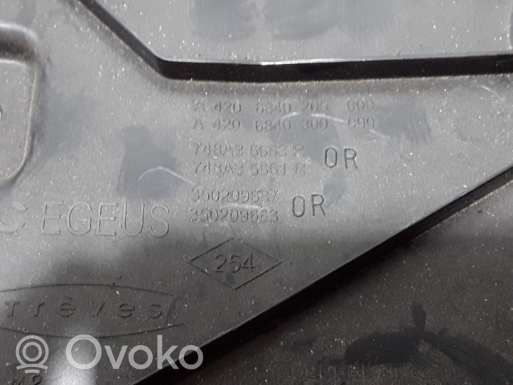 Renault Kangoo III Osłona tylna podwozia pod bagażnik 748A35663R