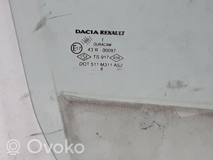 Dacia Logan I Pagrindinis priekinių durų stiklas (keturdurio) 803008871R