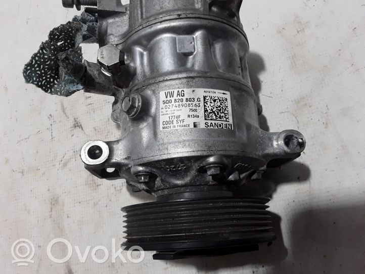 Volkswagen Caddy Air conditioning (A/C) compressor (pump) 5Q0820803G