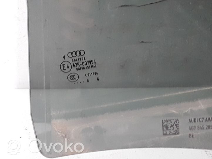 Audi A6 S6 C7 4G Pagrindinis galinių durų stiklas 4G9845205A