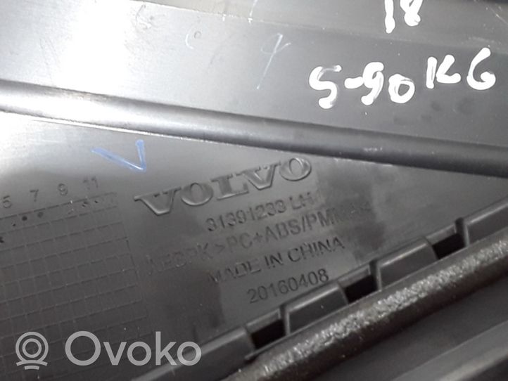 Volvo S90, V90 Listón embellecedor de la puerta delantera (moldura) 31391233