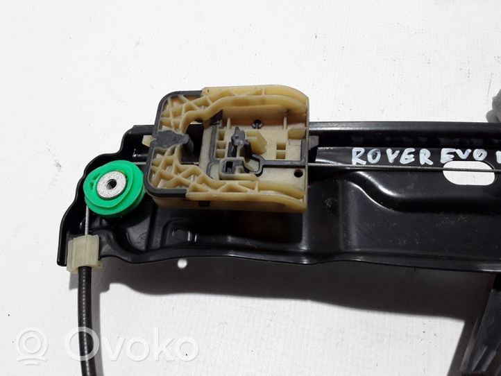 Land Rover Evoque I Mechanizm podnoszenia szyby tylnej bez silnika BJ3227001AD