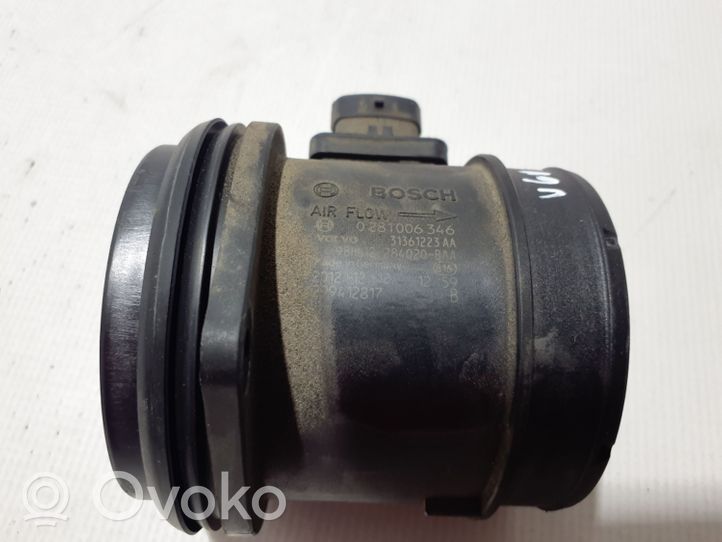 Volvo V60 Mass air flow meter 31361223