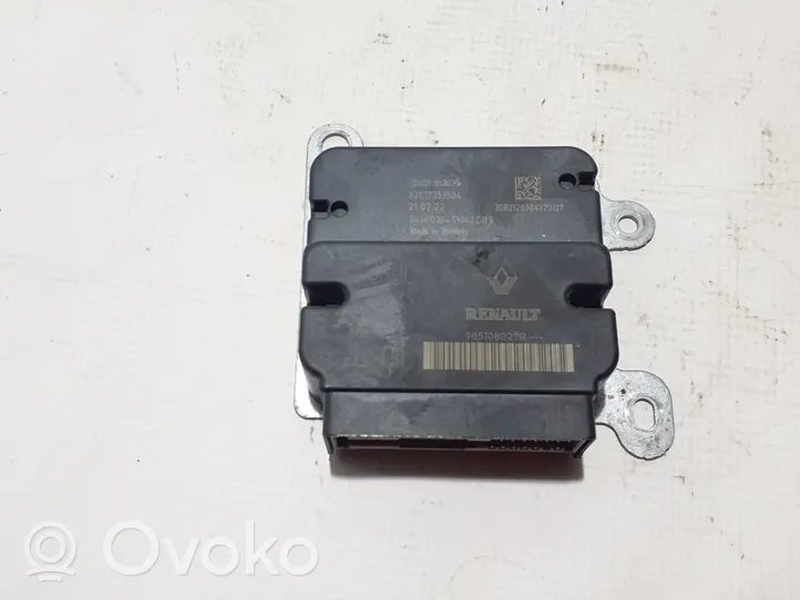 Renault Trafic III (X82) Airbag control unit/module 985108027R