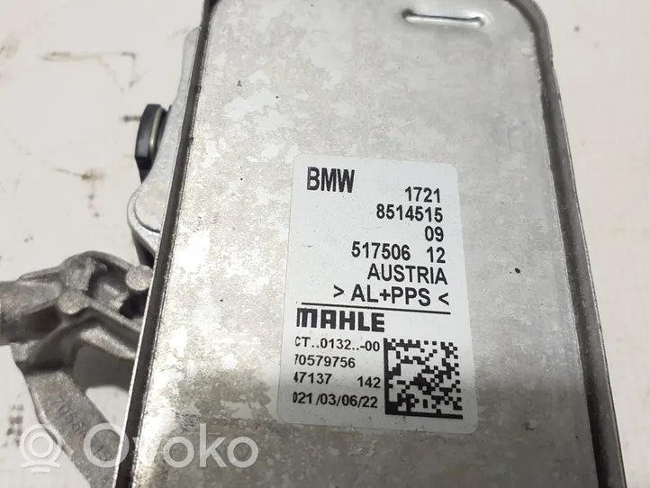 BMW 5 G30 G31 Supporto di montaggio del filtro dell’olio 8514515