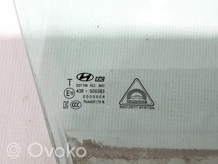 Hyundai Ioniq Front door window glass four-door 82420G2030