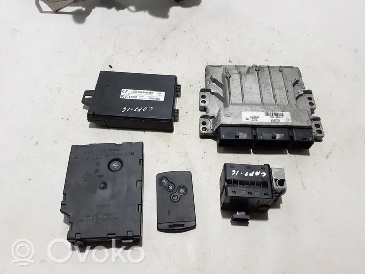 Renault Captur Komputer / Sterownik ECU i komplet kluczy 