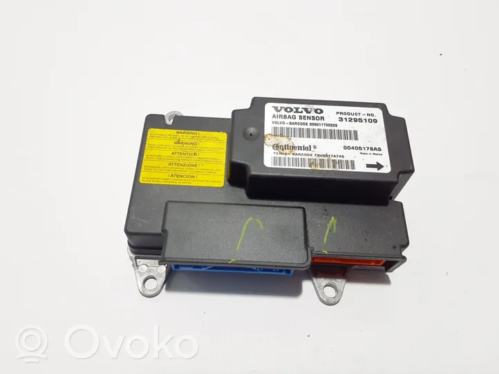 Volvo C30 Module de contrôle airbag 31295109