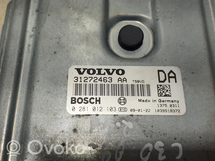 Volvo C30 Variklio valdymo blokas 31272463