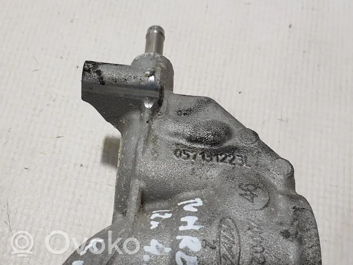 Volkswagen Touareg II EGR valve line/pipe/hose 057131223