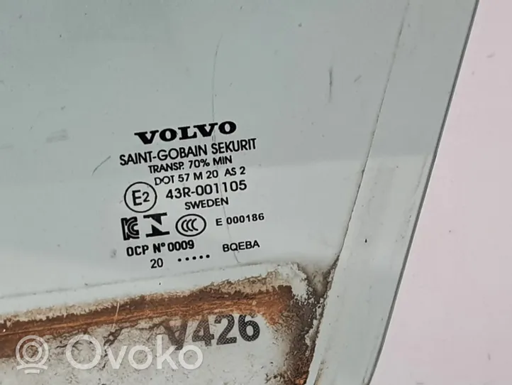 Volvo XC60 Vitre de fenêtre porte avant (4 portes) 31424752