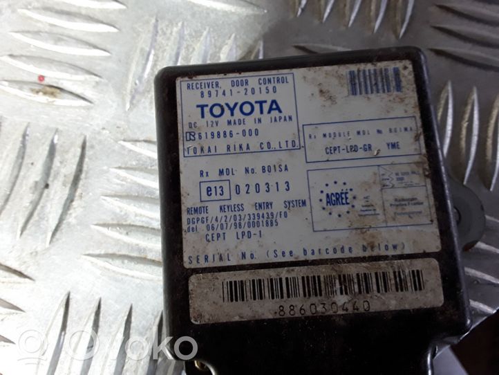 Toyota Celica T230 Durų elektronikos valdymo blokas 8974120150