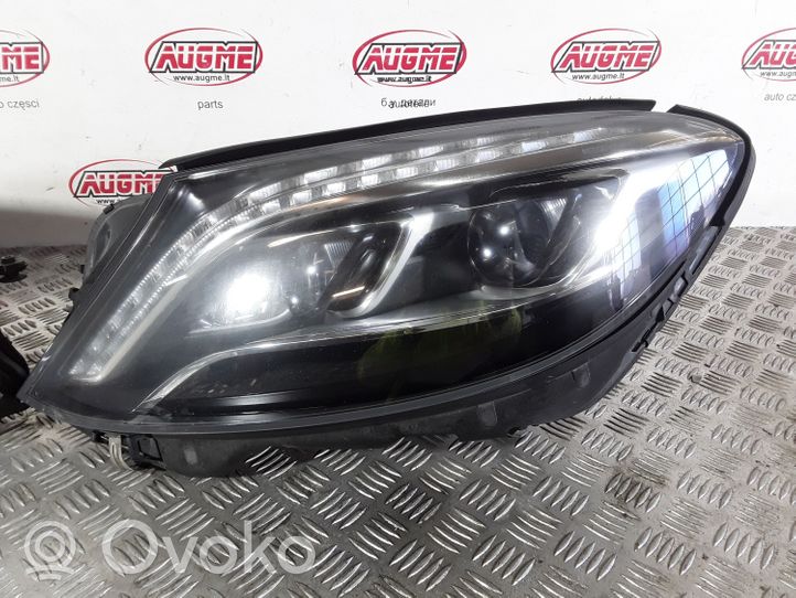 Mercedes-Benz S W222 Lot de 2 lampes frontales / phare 03127663214