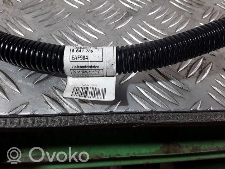 BMW X6 M Câble de batterie positif 8641785