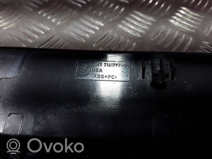 BMW X5 E70 Klimato kontrolės/ pečiuko kontrolės apdaila 7161797