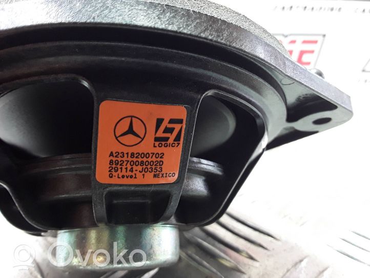 Mercedes-Benz GL X166 Enceinte haute fréquence de porte avant A2318200702