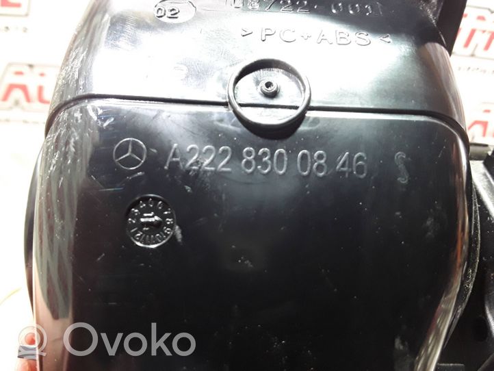 Mercedes-Benz S W222 Kratka nawiewu tylna tunelu środkowego A2228300846