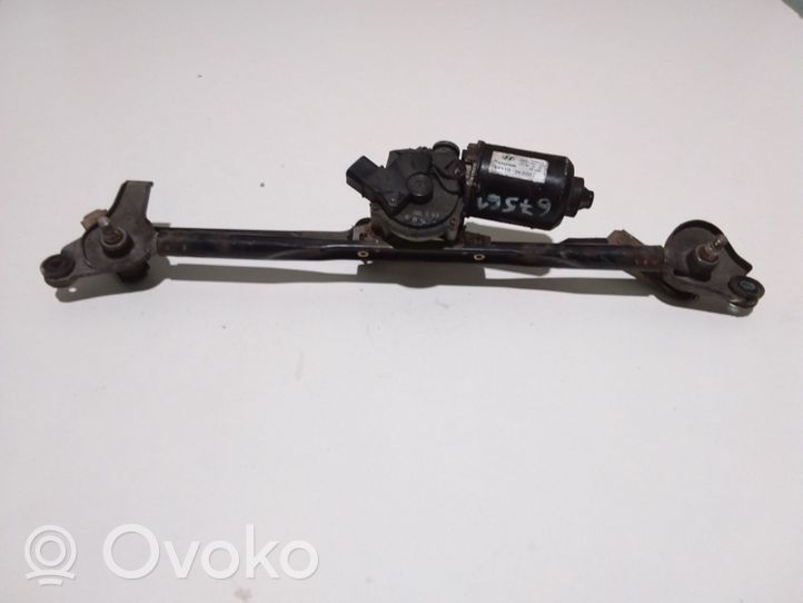 Hyundai Sonata Front wiper linkage and motor 981103K000