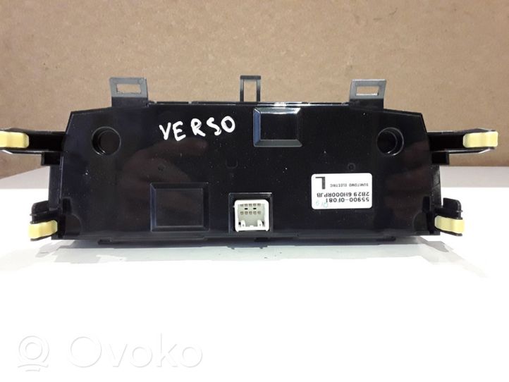 Toyota Verso Блок управления кондиционера воздуха / климата/ печки (в салоне) 559000F081