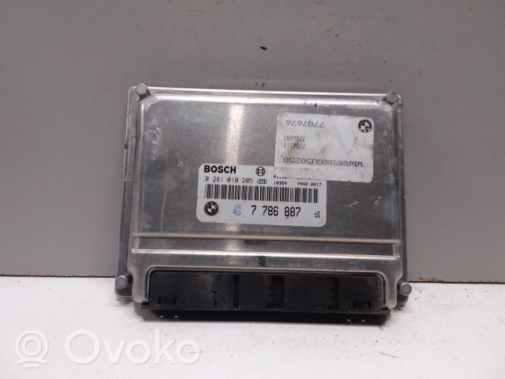 BMW 5 E39 Calculateur moteur ECU 7786887