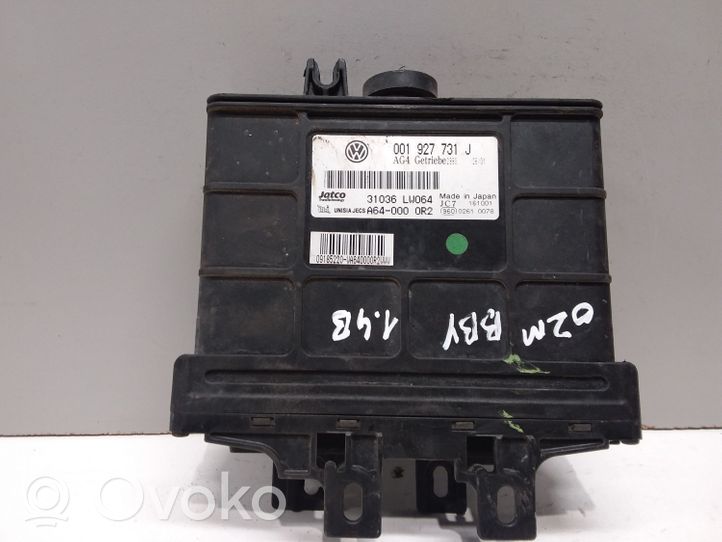 Volkswagen Polo Gearbox control unit/module 001927731J