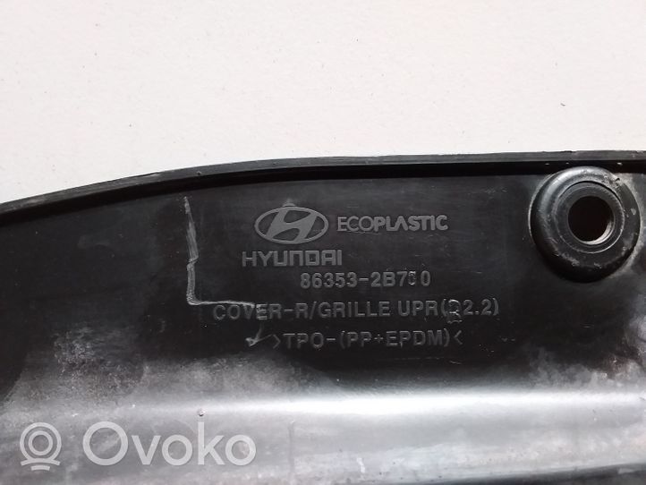 Hyundai Santa Fe Radiatoru dekoratīvā apdare 863532B700