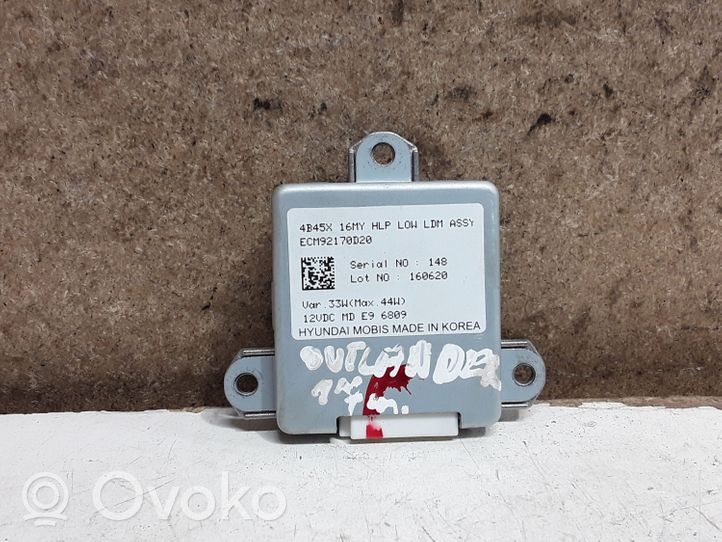 Mitsubishi Outlander Module de ballast de phare Xenon 4B45X16MY