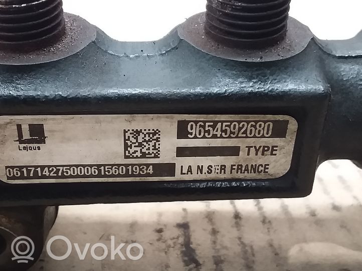 Volvo V50 Regulator ciśnienia paliwa 9654592680