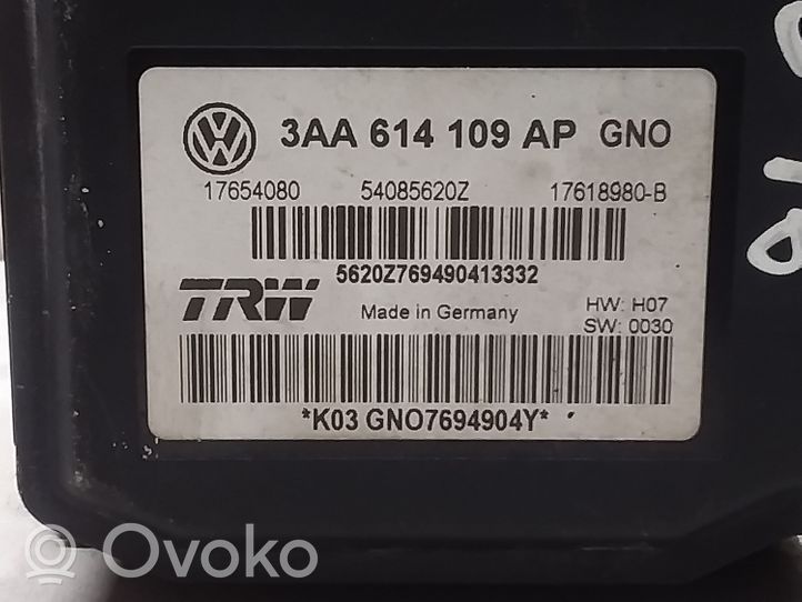 Volkswagen PASSAT B7 Pompa ABS 3AA614109AP