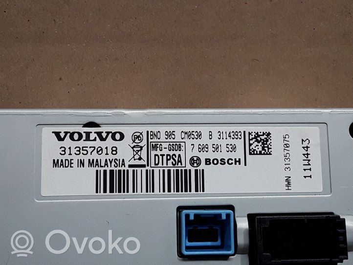 Volvo V60 Monitori/näyttö/pieni näyttö 31357018