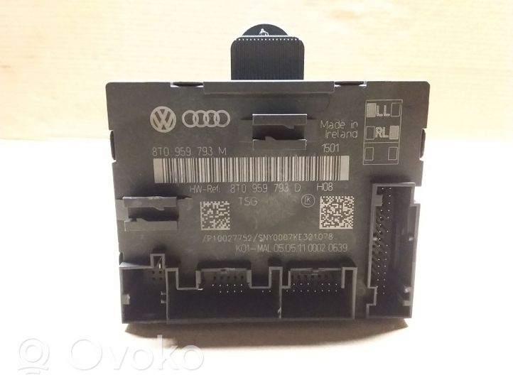 Audi A5 Sportback 8TA Unité de commande module de porte 8T0959793M