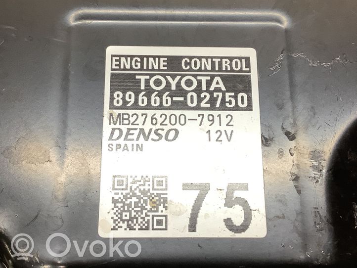 Toyota Corolla E210 E21 Unidad de control/módulo del motor 8966602750