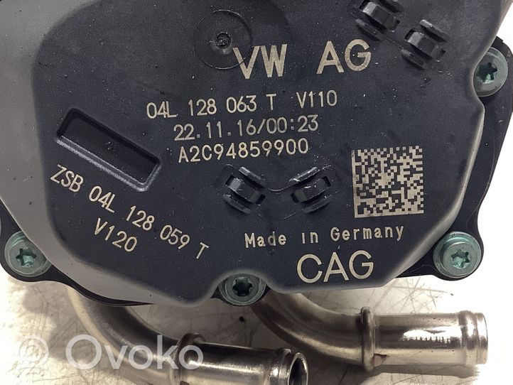 Audi A6 S6 C7 4G Valvola di arresto del motore 04L128063T