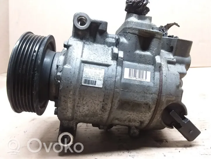 Audi A4 S4 B8 8K Ilmastointilaitteen kompressorin pumppu (A/C) 8KD260805