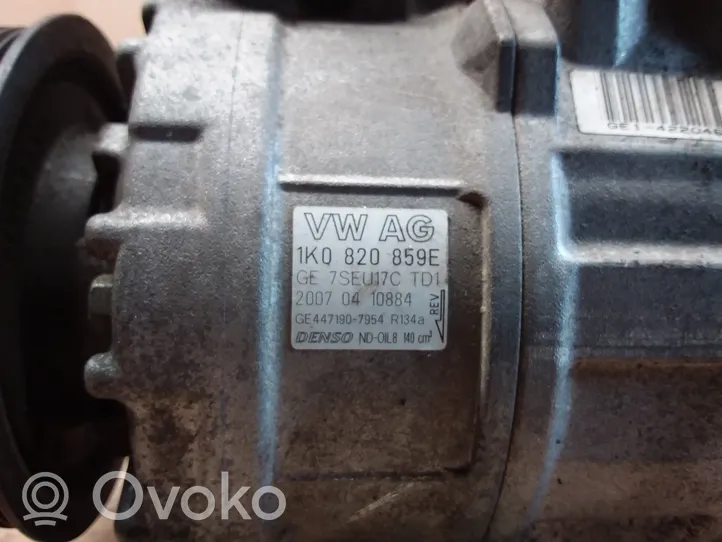 Volkswagen Golf V Ilmastointilaitteen kompressorin pumppu (A/C) 1K0820859E