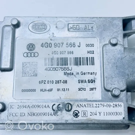 Audi A7 S7 4G Modulo di controllo del punto cieco 4G0907566J