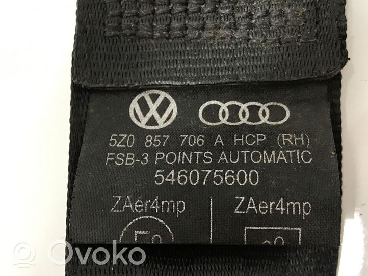 Volkswagen Fox Saugos diržas priekinis 5Z0857706A