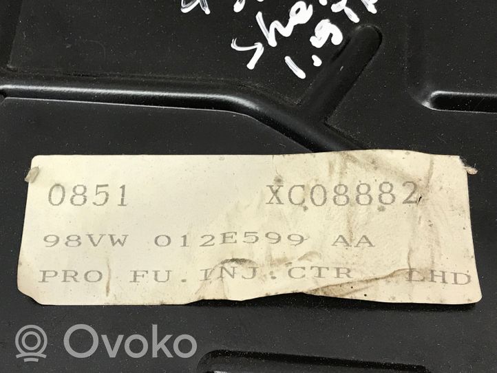 Volkswagen Sharan Sterownik / Moduł ECU 98VW012E599AA