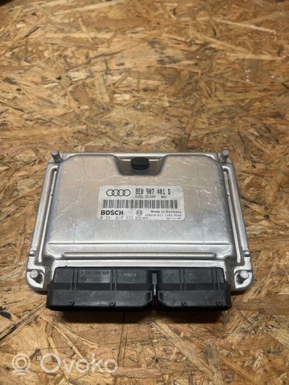 Audi A4 S4 B6 8E 8H Sterownik / Moduł ECU 8E0907401D