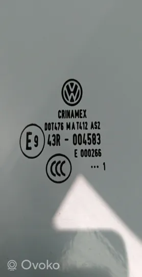 Volkswagen Golf VI Pagrindinis priekinių durų stiklas (keturdurio) 