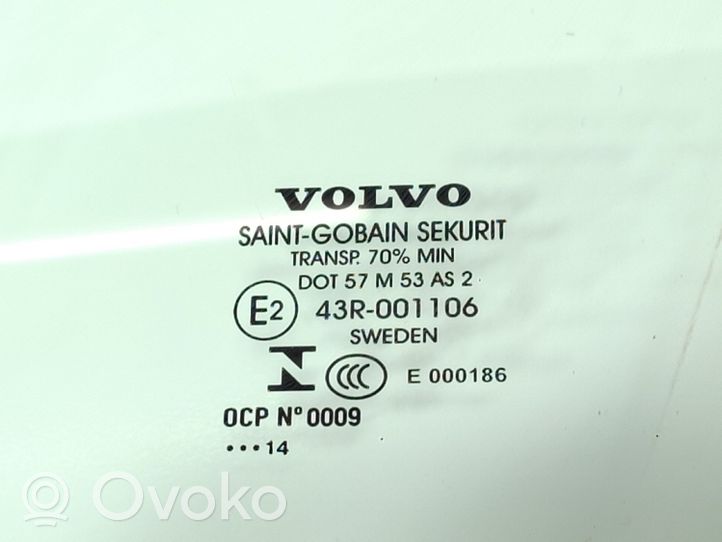 Volvo V60 Szyba drzwi przednich 